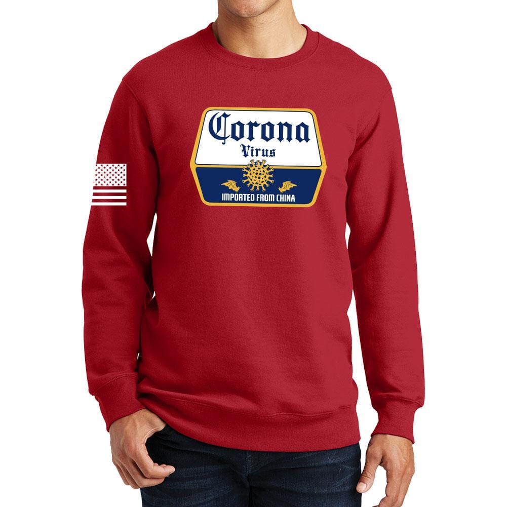Corona Virus Beer Sweatshirt Style001