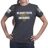 Cowboys and Gun Grabbers Ladies T-shirt Style001