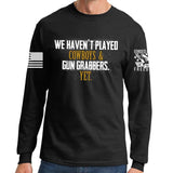 Cowboys and Gun Grabbers Long Sleeve T-shirt Style001