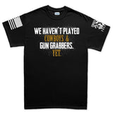 Cowboys and Gun Grabbers Men's T-shirt Style001