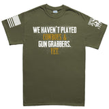 Cowboys and Gun Grabbers Men's T-shirt Style001