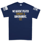 Cowboys and Gun Grabbers Men's T-shirt Style001