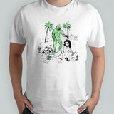 Creature From The Black Lagoon Ink Art High Quality shirt