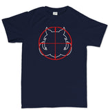 Hog Cross Hairs Men's T-shirt Style001