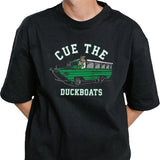 Cue The Duck Boats Boston Shirt