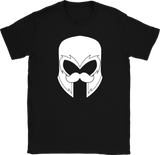 REMIXD Prints - 'Curleh Mustache' T-Shirt - Black