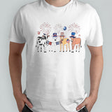 Cute Cows 4th Of July American shirt