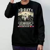 D Day 80th Anniversary Operation Overlord 1944-2024 Shirt