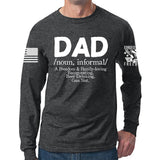 Dad Definition Long Sleeve T-shirt Style001