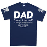 Dad Definition Men's T-shirt Style001