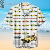 DAZZLE Datsun Monochrome Hawaiian Shirt