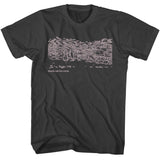 Death Cab For Cutie - Album Line Art - American Classics - Solid Gray Adult Short Sleeve T-Shirt