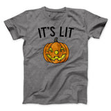 It's Lit Jack-O-Lantern Men/Unisex T-Shirt