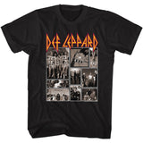 Def Leppard - Def Collage - Short Sleeve - Adult - T-Shirt