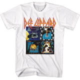 Def Leppard - 80s Album - Short Sleeve - Adult - T-Shirt