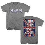 Def Leppard - Gunter Gleiben - American Classics - Solid Gray Adult Short Sleeve T-Shirt