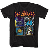 Def Leppard - 80s Albums - Short Sleeve - Adult - T-Shirt