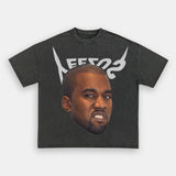 DEVILKANYELOGO big face TEE