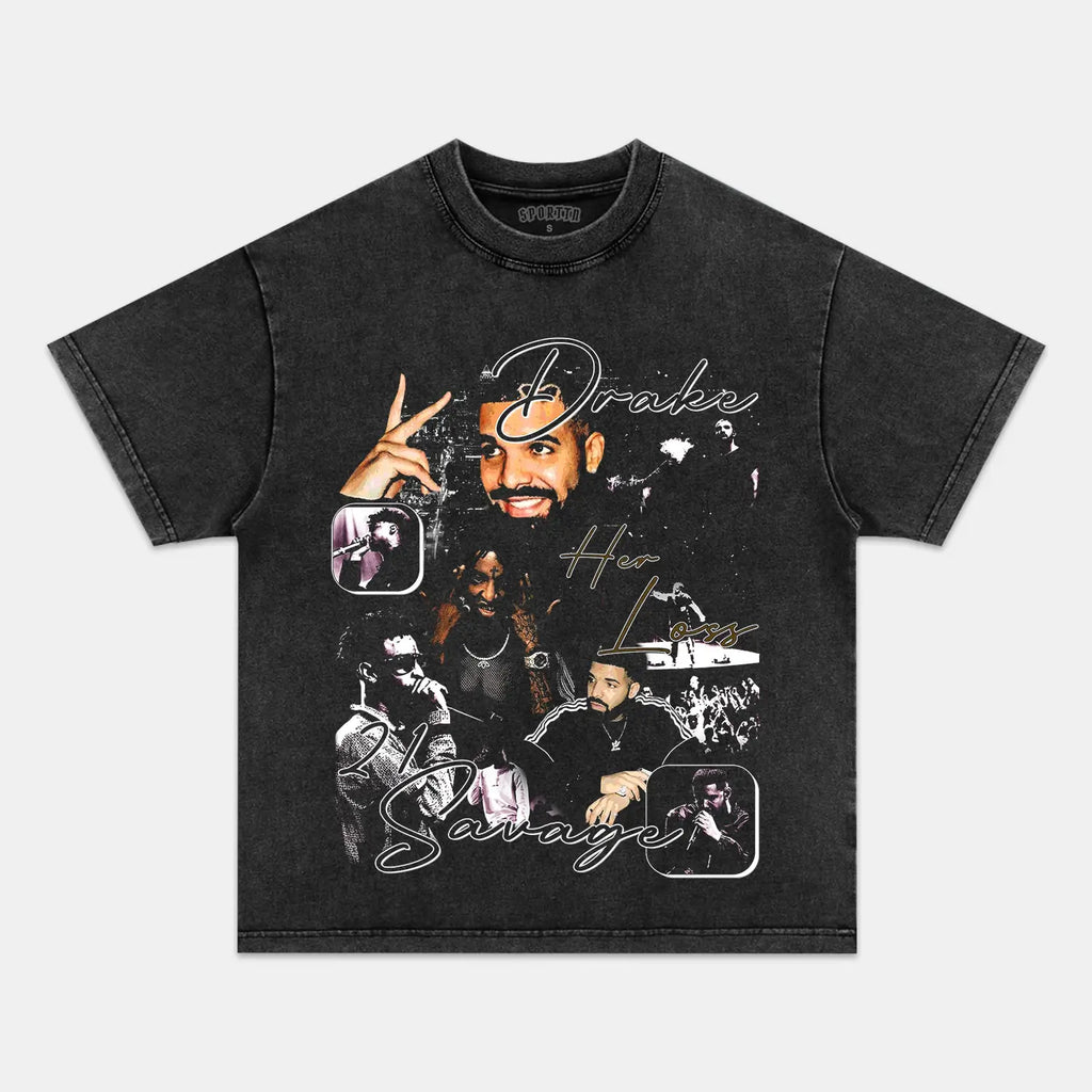 DRAKE VINTAGE TEE Style002
