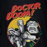 DR. D00M 'METAL MAN' VINTAGE BLACK TEE