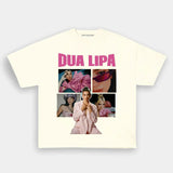 DUA LIPA WHITE TEE