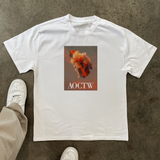 'DYING TO LIVE' HEAVYWEIGHT WHITE T-SHIRT