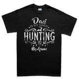 Dad Is My Name Hunting Is My Game Men's T-shirt Style001
