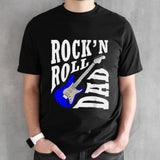 Dad Love Rock N Roll Fatherâ€™s Day T Shirt
