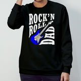 Dad Love Rock N Roll Fatherâ€™s Day T Shirt