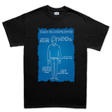 Dad Blueprints Men's T-shirt Style001