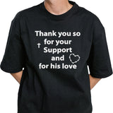 Dairon Asprilla Thank You So For Your Support And For His Love shirt