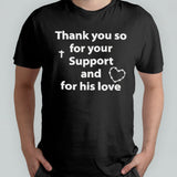 Dairon Asprilla Thank You So For Your Support And For His Love shirt