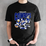 Dallas Cowboys Mickey Donald Duck And Goofy Football Team 2024 T-shirts