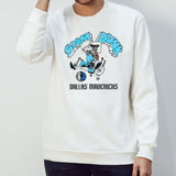 Dallas Maverick skeleton slam dunk shirt