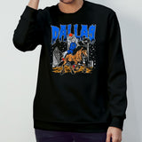 Dallas Mavericks Skeleton Basketball T-shirts