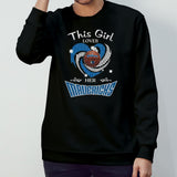 Dallas Mavericks This Girl Love Mavericks Basketball Diamond Heart Shirt