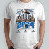 Dallas Mavericks Western Conference Champions 2024 Skyline Cowboy Hat Shirt