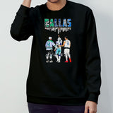 Dallas Sports Teams 2024 Jamie Benn Luka Doncic And Dak Prescott Signatures shirt