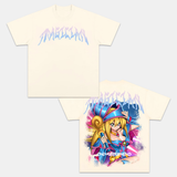 DARK MAGICIAN GIRL UNISEX ANIME INSPIRED VINTAGE T-SHIRTä¸¨YU-GI-OH! 7.8-[DS]