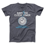 Save the Clock Tower Funny Movie Men/Unisex T-Shirt