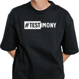 Darrel Walls Wearing Testimony T-shirt