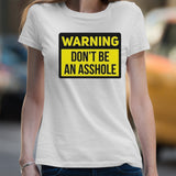 Dave Portnoy Warning Donâ€™t Be An Asshole shirt