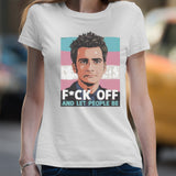 David Tennant Fuck Off And Let People Be T-shirt