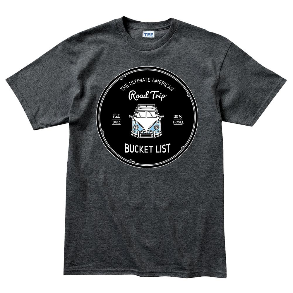 Dayz Travel American Tour Blue Van Menâ€šÃ„Ã´s T-shirt Style001