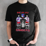 De Ja Vu Mika Zibanejad And Mark Messier New York Rangers Signatures Shirt