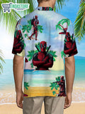 Deadpool Tropical Aloha Hawaiian Shirt