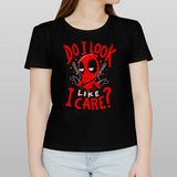 Deadpool do I look like I care shirt