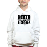 Unisex Death Before Dishonor Hoodie Style002