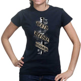 Death Before Disarming Ladies T-shirt Style001