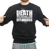 Unisex Death Before Dishonor Hoodie Style001